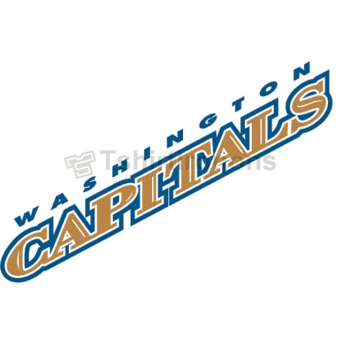 Washington Capitals T-shirts Iron On Transfers N373 - Click Image to Close